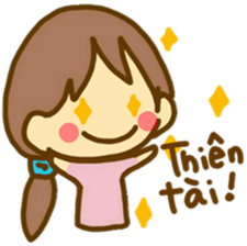 Let's talk in Vietnamese and Japanese sticker #12926550