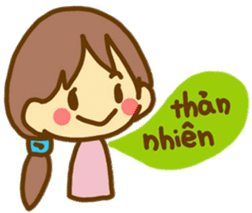Let's talk in Vietnamese and Japanese sticker #12926552