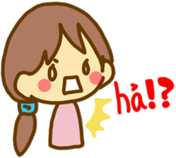 Let's talk in Vietnamese and Japanese sticker #12926560