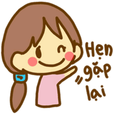 Let's talk in Vietnamese and Japanese sticker #12926564