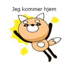 Dansk Sticker - Danish Sticker sticker #12926728