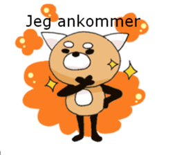 Dansk Sticker - Danish Sticker sticker #12926731