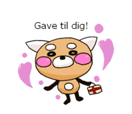 Dansk Sticker - Danish Sticker sticker #12926733