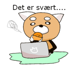 Dansk Sticker - Danish Sticker sticker #12926735