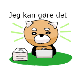 Dansk Sticker - Danish Sticker sticker #12926737