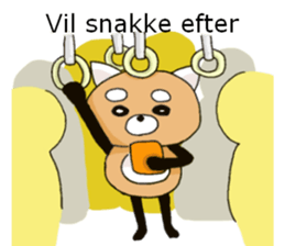 Dansk Sticker - Danish Sticker sticker #12926738