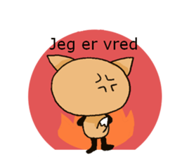 Dansk Sticker - Danish Sticker sticker #12926744