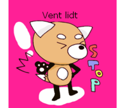 Dansk Sticker - Danish Sticker sticker #12926745