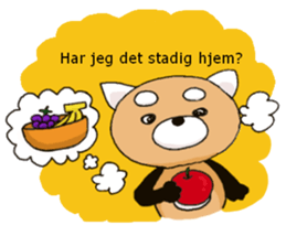 Dansk Sticker - Danish Sticker sticker #12926748