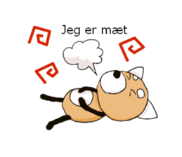 Dansk Sticker - Danish Sticker sticker #12926752