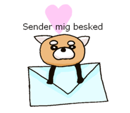 Dansk Sticker - Danish Sticker sticker #12926755