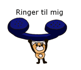 Dansk Sticker - Danish Sticker sticker #12926756