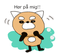 Dansk Sticker - Danish Sticker sticker #12926762