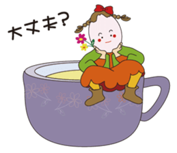 tama-chan is egg sticker #12926902