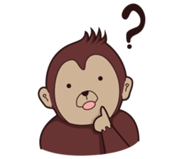 Bana The Monkey sticker #12926943