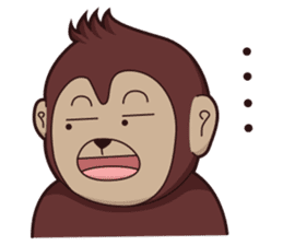 Bana The Monkey sticker #12926948