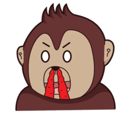 Bana The Monkey sticker #12926955