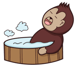 Bana The Monkey sticker #12926956