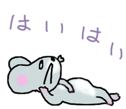 mouse has the sulks sticker #12927222