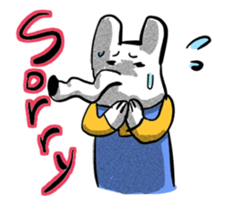 longnose hanaguma(American Comics Ver.) sticker #12927255