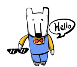 longnose hanaguma(American Comics Ver.) sticker #12927260