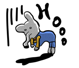 longnose hanaguma(American Comics Ver.) sticker #12927261