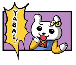 longnose hanaguma(American Comics Ver.) sticker #12927267