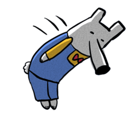 longnose hanaguma(American Comics Ver.) sticker #12927270