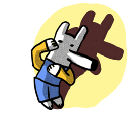 longnose hanaguma(American Comics Ver.) sticker #12927275