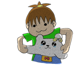 longnose hanaguma(American Comics Ver.) sticker #12927276