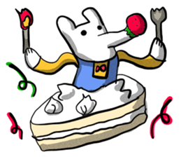 longnose hanaguma(American Comics Ver.) sticker #12927278