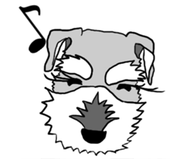 KAISER THE SCHNAUZER sticker #12927752