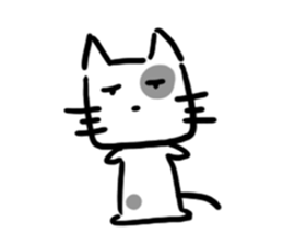 Cube face cat stickers sticker #12927850