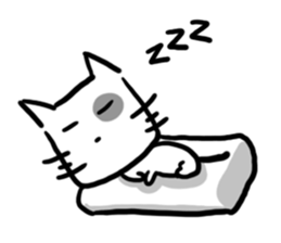 Cube face cat stickers sticker #12927853