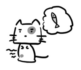 Cube face cat stickers sticker #12927858