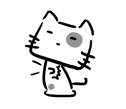 Cube face cat stickers sticker #12927860