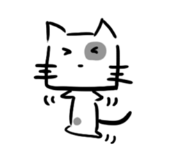 Cube face cat stickers sticker #12927865