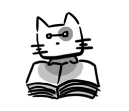 Cube face cat stickers sticker #12927869