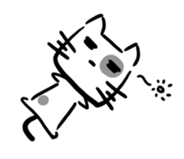 Cube face cat stickers sticker #12927874