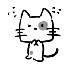 Cube face cat stickers sticker #12927883