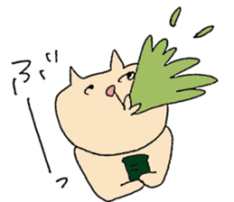 Funny cat Sticker. sticker #12928002