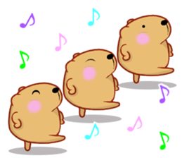 Kyapibara 10 sticker #12928158