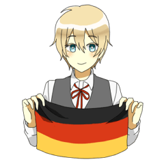 Germany Boys Sticker