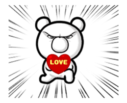 Move! Handsome bear & rabbit (overseas) sticker #12928758