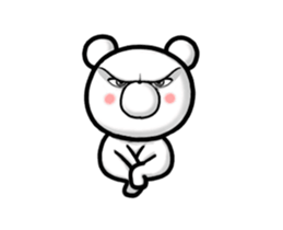 Move! Handsome bear & rabbit (overseas) sticker #12928761