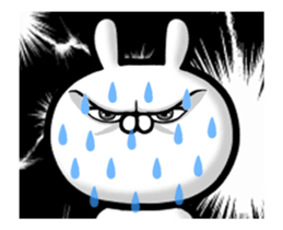 Move! Handsome bear & rabbit (overseas) sticker #12928763