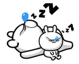 Move! Handsome bear & rabbit (overseas) sticker #12928764