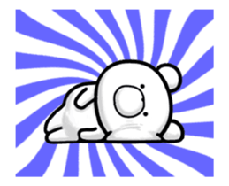 Move! Handsome bear & rabbit (overseas) sticker #12928765