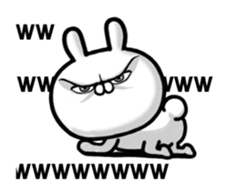 Move! Handsome bear & rabbit (overseas) sticker #12928769