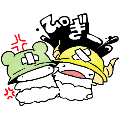 Ochibi-Osyaberi Sticker